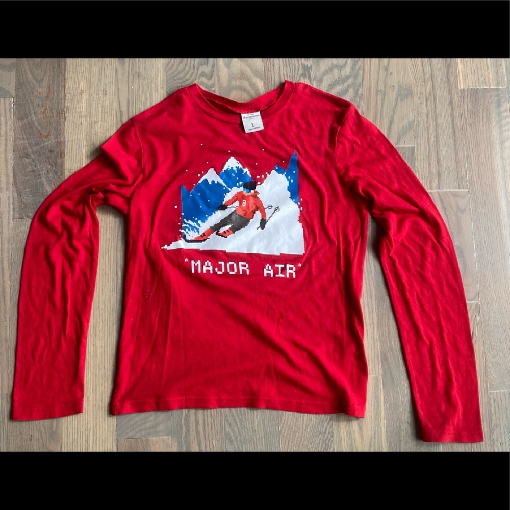 Abercrombie kids boy long sleeve top size L